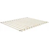 Beliani Rotango lova BOUSSICOURT 160 x 200 cm tamsiai ruda