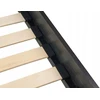 Beliani Technorattano lova MONPAZIER 120 x 200 cm juoda