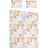 Patalynės komplektas Domoletti BEDDING COVER SET GEO SATEEN 200X220CM