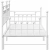Lova Dienos lovos rėmas Balta 100 x 200 cm Plienas