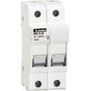 Lovato Electric DC PV saugiklio bazė 2P 32A 1000V 10x38mm FB01D2P