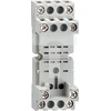 Lovato Electric Lizdas 4 C/O pramoninėms relėms, be ežektorinio laikiklio, varžtų gnybtai