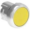 Lovato Electric Metalinis mygtukas Ø22mm, dengtas automatinis grąžinimas, geltonas LPSB105