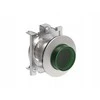 Lovato Electric Metalinis plokščias mygtukas, apšviestas, savaime grįžtantis, išsikišęs, žalias, 30 mm skersmens, LPFBL203