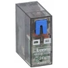 Lovato Electric Miniatiūrinė relė su LED indikatoriumi ir mechaniniu mygtuku, 24 V nuolatinės srovės valdymas, 2 kontaktai/išėjimai, 8 A, HR5XS2 lizdams
