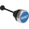 Lovato Electric Mygtukas vairuoti pratęstas mėlyna RESET su savarankiškai grįžti (LPKR1196)