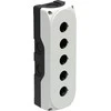 Lovato Electric Kasetės korpusas 5 skylių 22 mm baltas IP67 (LPZP5A8)