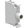 Lovato Electric Raudona 12-30V AC / DC (LPXLPB4) LED lempa