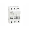 Lovato Electric Saugiklio laikiklis 3P 32A cilindriniams įdėklams 10x38mm FB01F3P