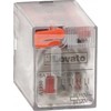 Lovato Electric Pramoninė relė su LED indikatoriumi ir mechaniniu mygtuku, valdymas 230VAC, 4C/O, 5A, skirtas HR6XS4.. lizdams