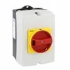 Lovato Electric 3P 40A jungiklio skyriklis plastikiniame korpuse, geltona/raudona rankenėlė GAZ040