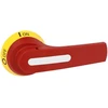 Lovato Electric Sankabos versijos rankenėlė, skirta GL0100... GL315 ir GLD... skirstytuvams, geltonai raudona GLX61