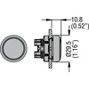 Lovato Electric Signalinės lempos galvutė 22mm raudona (LPL4)