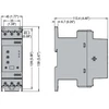 Lovato Electric Švelnus paleidiklis 2,2 kW, esant 400 V kintamajai įtampai, 6 A, įmontuota apėjimo relė, pagalbinis maitinimas 100...240 V kintamoji įtampa. ADXNB006