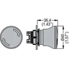 Lovato Electric Vairuokite grybų mygtuką raudoną sukdami (LPCB6344)
