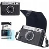 „LoveInstant“ 2 viename dėklas – futliaras + ekrano apsauga / stiklas „Fujifilm Instax Mini Evo“