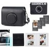 Dėklas LoveInstant Rinkinys 5w1 Futerał + Szkło + Album 64x + Dėklas Zdjęcia + Ramki Do Fuji Instax Mini Evo / Juodas