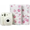 Loveinstant Nuotraukų albumas, 96 nuotraukos, skirtos „Fujifilm Instax Mini 7, 8, 9, 11, 40“ / persikų spalvos