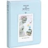 LoveInstant Foto albumas 64 vnt. Fujifilm INSTAX Mini 12 11 40 9 8 7s EVO LiPlay Link 2 SE / Pastel Mėlyna