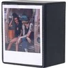 LoveInstant Dėklas Pudełko Box Na 100 Zdjęcia Do Fuji Instax Wide 400 Sq Polaroid 600 Now / Juodas / Okienko