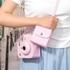 Dėklas LoveInstant Dėklas Futerał Na Zdjęcia Instax Square Do Fujifilm Sq1 Sq6 Sq10 Sq20 Mini / Rožinė