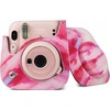 LoveInstant Pouch Dėklas Dėklas Dėklas Fujifilm Instax Mini 11 – teptuko dryžiai