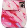 LoveInstant Pouch Dėklas Dėklas Dėklas Fujifilm Instax Mini 11 – teptuko dryžiai