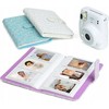 LoveInstant Foto albumas Fujifilm Instax Mini / Xiaomi / Polaroid / Canon / Hp / Kodak / Baltas Siuvinėjimas