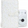 LoveInstant Foto albumas Fujifilm Instax Mini / Xiaomi / Polaroid / Canon / Hp / Kodak / Baltas Siuvinėjimas