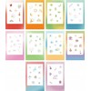 Loveinstant Rinkinys 10x Naklejki Ramki Do Fuji Instax Mini 99 12 11 40 Evo Liplay Link / Gradient