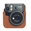 Dėklas LoveInstant Rinkinys 4w1 Futerał Album Dėklas BOX Naklejki Zdjęcia do Fuji Instax Mini 41 / Ruda