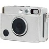 Loveinstant Sidabrinis dėklas + stiklas 9 val. + 10 lipdukų, skirtų „Fujifilm Instax Mini Evo“