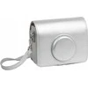 Loveinstant Sidabrinis dėklas + stiklas 9 val. + 10 lipdukų, skirtų „Fujifilm Instax Mini Evo“