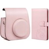 LoveInstant Viršelio rinkinys 2in1 Fuji Instax Mini 11 Case + albumas rožinis