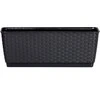 Prosperplast Lovelis su laikikliu Ratolla Antracyt, 38,6 x 15,4 x 14,2 cm