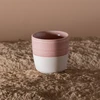 Loveramics Dale Harris - 150ml Flat Baltas Cup - Rožinė