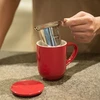 Loveramics Pro Arbata - 300 ml Puodelis su Infuser - Raudona