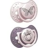 LOVI 22/871 Dinaminis silikoninis čiulptukas 6-18 m 2vnt Botanic Girl