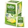 Žalioji arbata LOYD, citrinų-laimų ir imbiero skonio, 20 x 1.7g