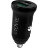 LP Įkroviklis 30 W USB + USB C tipo automobilinis įkroviklis su „PowerDelivery“ ir „QuickCharge“ funkcijomis