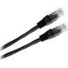 LP Oem Patchcord UTP 8c kabelis CCA 0.5m Juodas