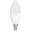 LTC PS lemputė LTC LED C37 E14 SMD 7W 230V, šilta, balta, 560lm.
