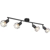 Lubinis šviestuvas Globo Toys Lampa sufitowa Globo Spot metalowy Globo XARA I 54802S-4