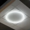 Lubinis šviestuvas Kanlux LED apšvietimo rėmelis AVAR O 6060 40W-NW 3500lm 4000K II klasės apvalus ø59 5 metų garantija baltas 26785