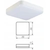 Lubinis šviestuvas Kanlux LED lubinis šviestuvas IPER 10W-NW-L-SE kvadratinis su judesio jutikliu 1200lm 4000K IP65 IK10 II klasė PZH 5 metų garantija balta 37302
