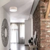 Lubinis šviestuvas Lamkur Lamkur Chester 48048 lubinis šviestuvas apskritimas 2x60W E27 smėlio spalvos/balta