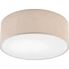 Lubinis šviestuvas Lamkur Lamkur Estelle 48369 lubinis šviestuvas boho circle 1x60W E27 smėlio spalvos/balta