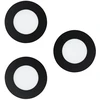 „Eglo“ – 3 „Fueva-Z“ įleidžiamų šviestuvų rinkinys Ø8,5 – išmaniosios reguliuojamos baltos spalvos – „Zigbee“ ir „Bluetooth“