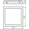 Lubinis šviestuvas Kanlux LUBINIS LED TUBIA LED 38W-NW-SE B
