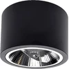 „Light Prestige“ lubinis šviestuvas. Svetainei – paviršinio montavimo LED šviestuvas. „Ready juoda Light Prestige LP-1101/1SM BK“.
